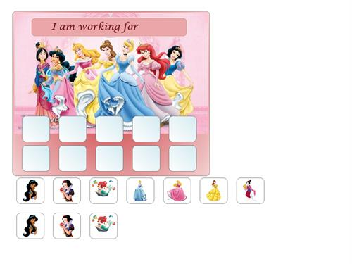 5 10 Body Token Message boards - Disney Princesses photograph regarding Token Board Printable known as 5 10 Body Token Forums - Disney Princesses
